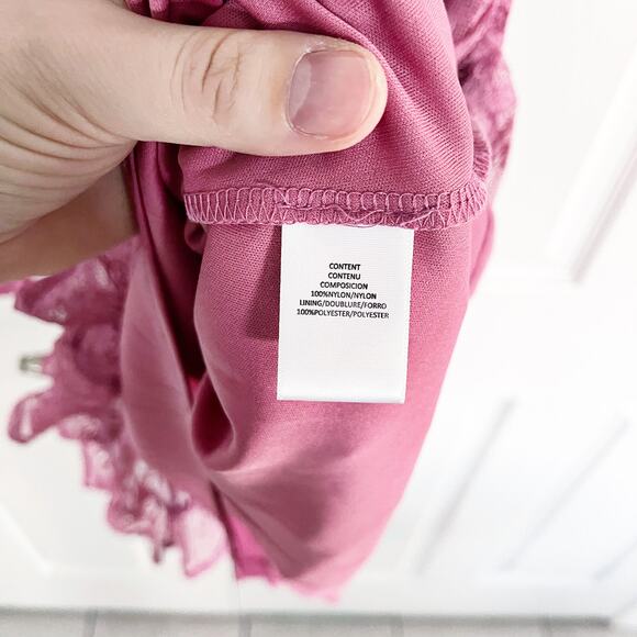 WAYF x Dede & Emily BFF Collection The Jess One-Shoulder Minidress in Pink - Picture 7 of 9